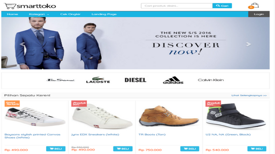 Toko Online Instan Dari Webhandal