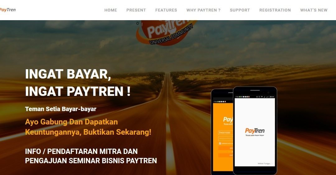 Jasa Landing Page Paytren Terbaru 2018