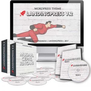 Landingpress WordPress Theme Template Premium Multi Fungsi Terbaik